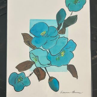 Diagonal Flowers