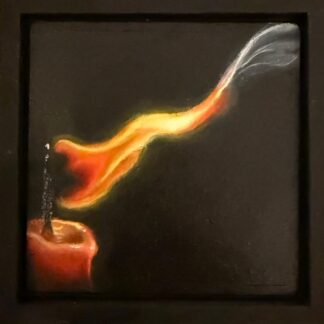 Red Candle Flame
