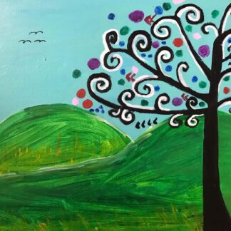 The Colorful Gem Tree