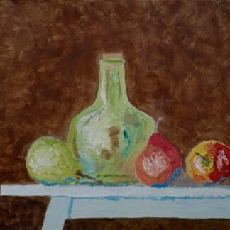 Stilllife with Green Bottle