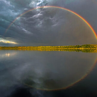 Rainbow over Rabideau